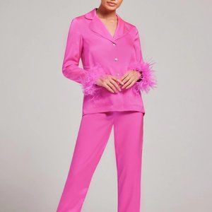 NADINE MERABI DARCIE HOT PINK PAJAMAS